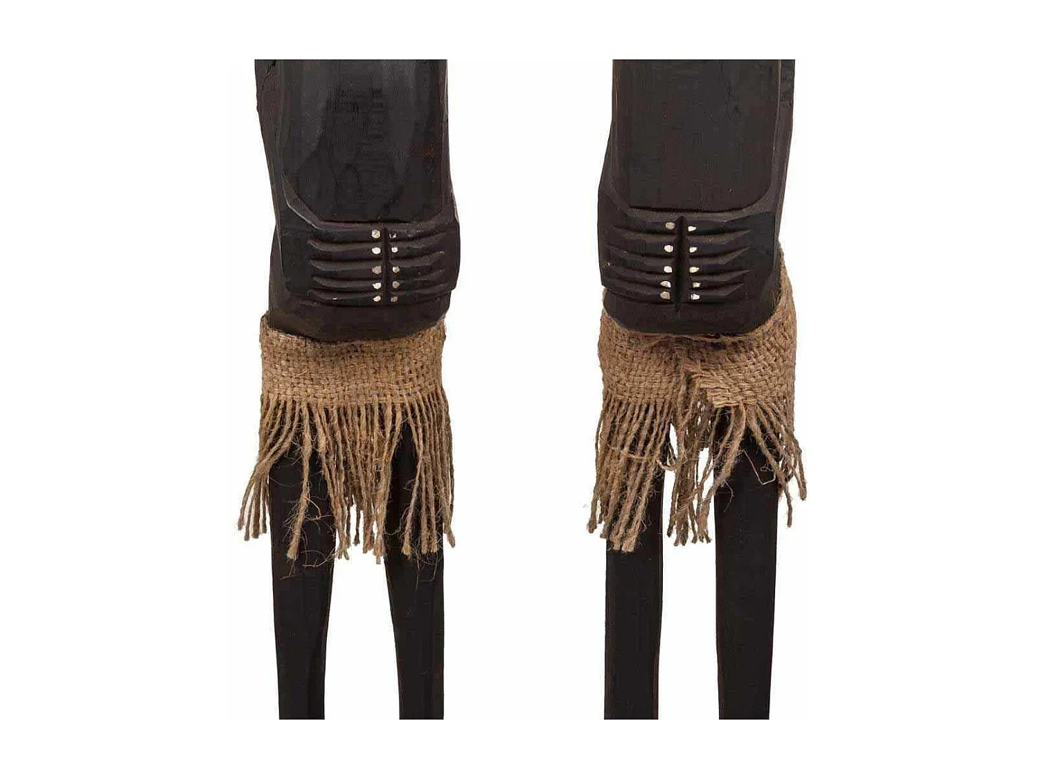 Conjunto de 2 primitivos de madeira