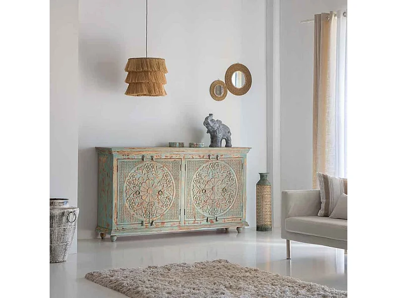 Elefante decorativo de magnésio cinza 35x26x40