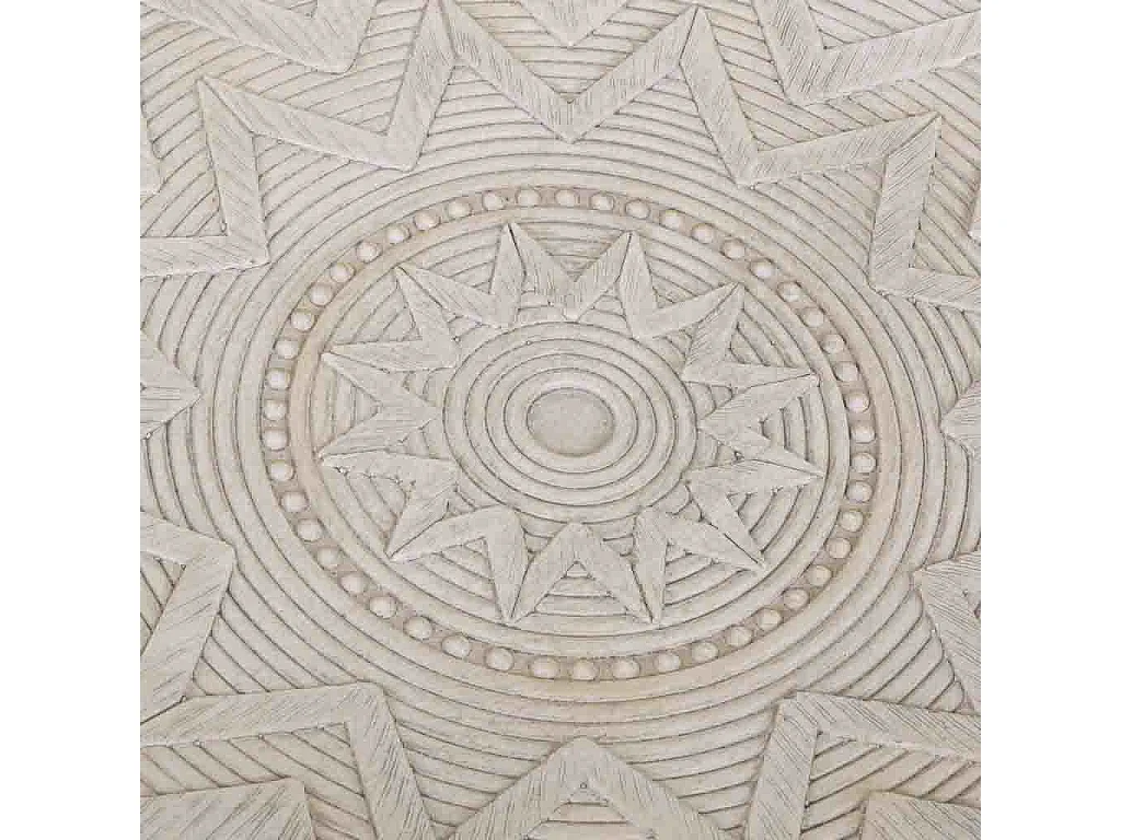 Plato decorativo de magnesio gris 50x50x06