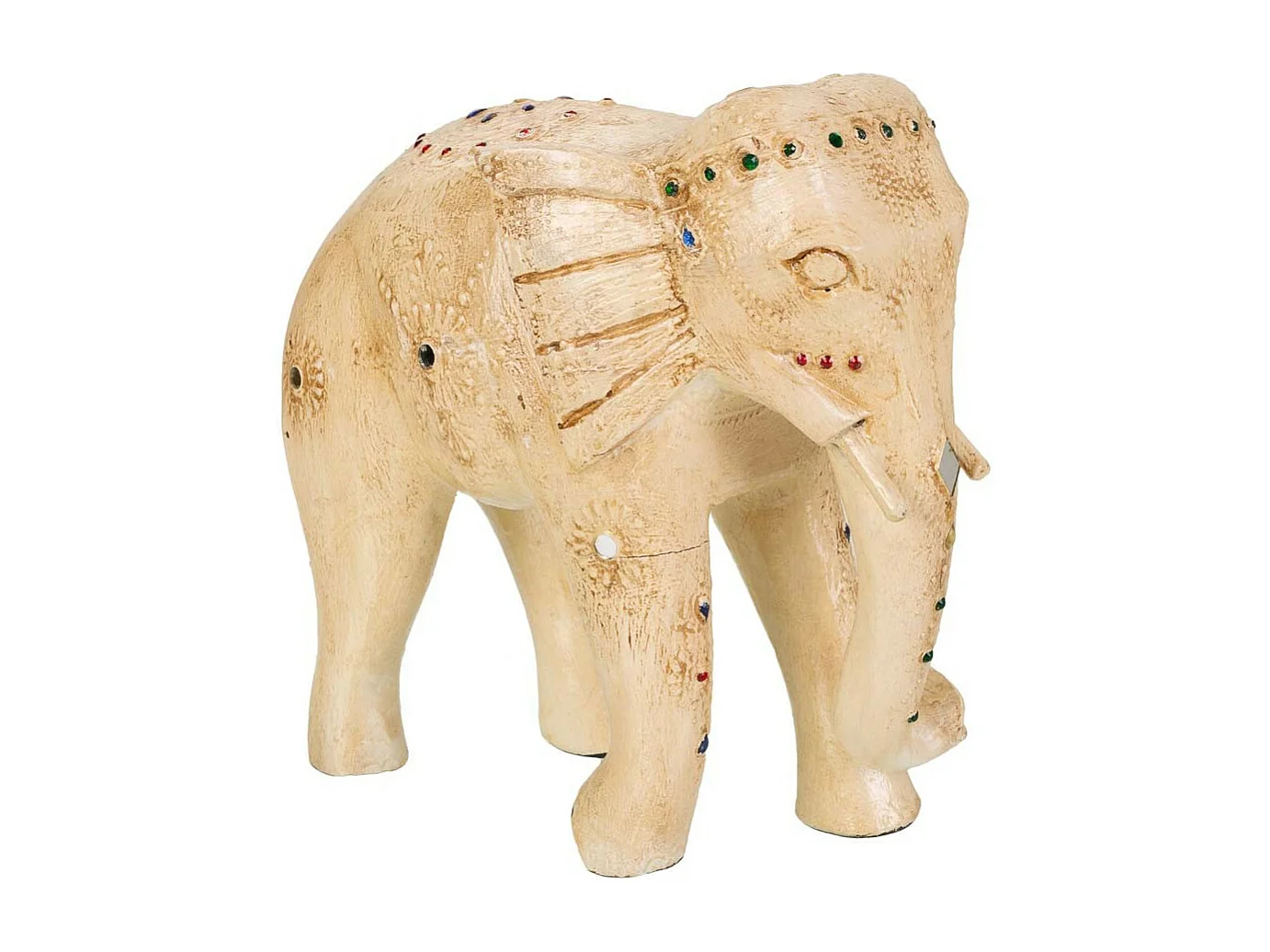 Figura de decoração pintada à mão 24x11,5x24