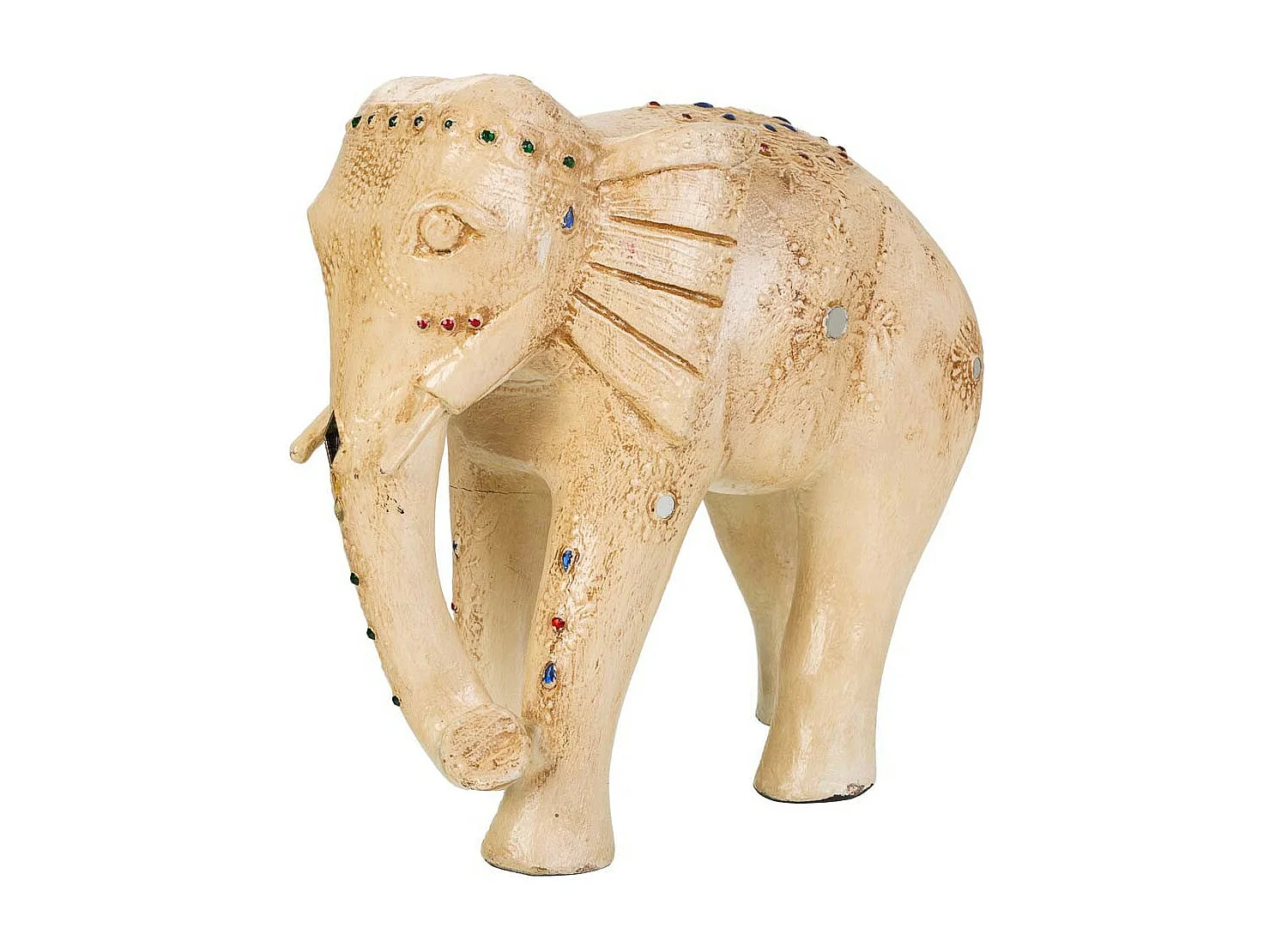 Figura de decoração pintada à mão 24x11,5x24