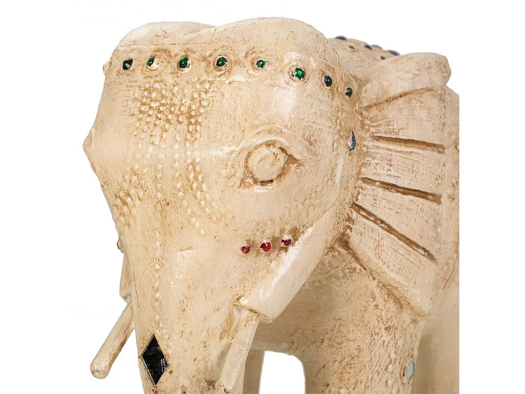 Figura de decoração pintada à mão 24x11,5x24