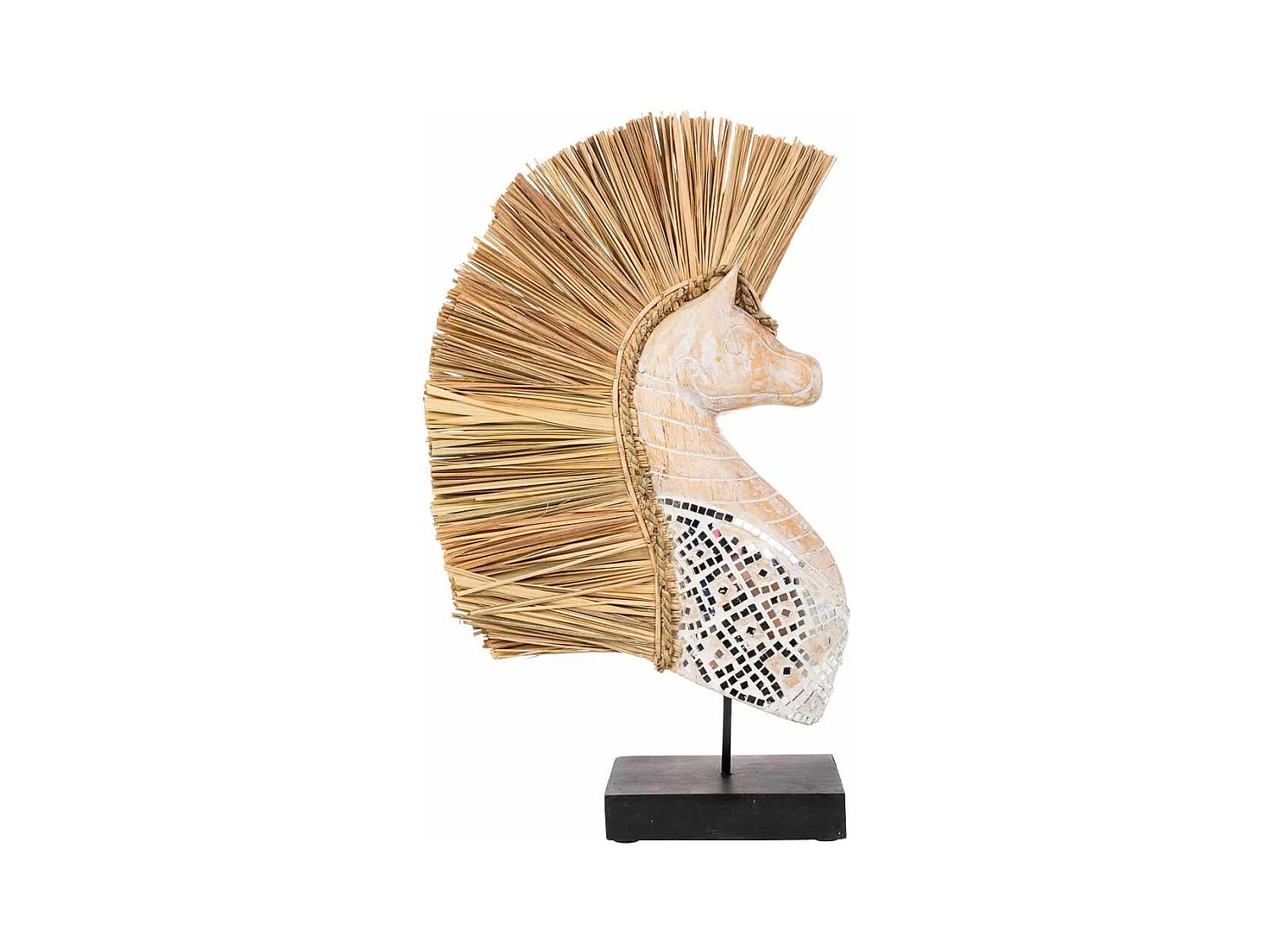 Figure de cheval 30x10x52h