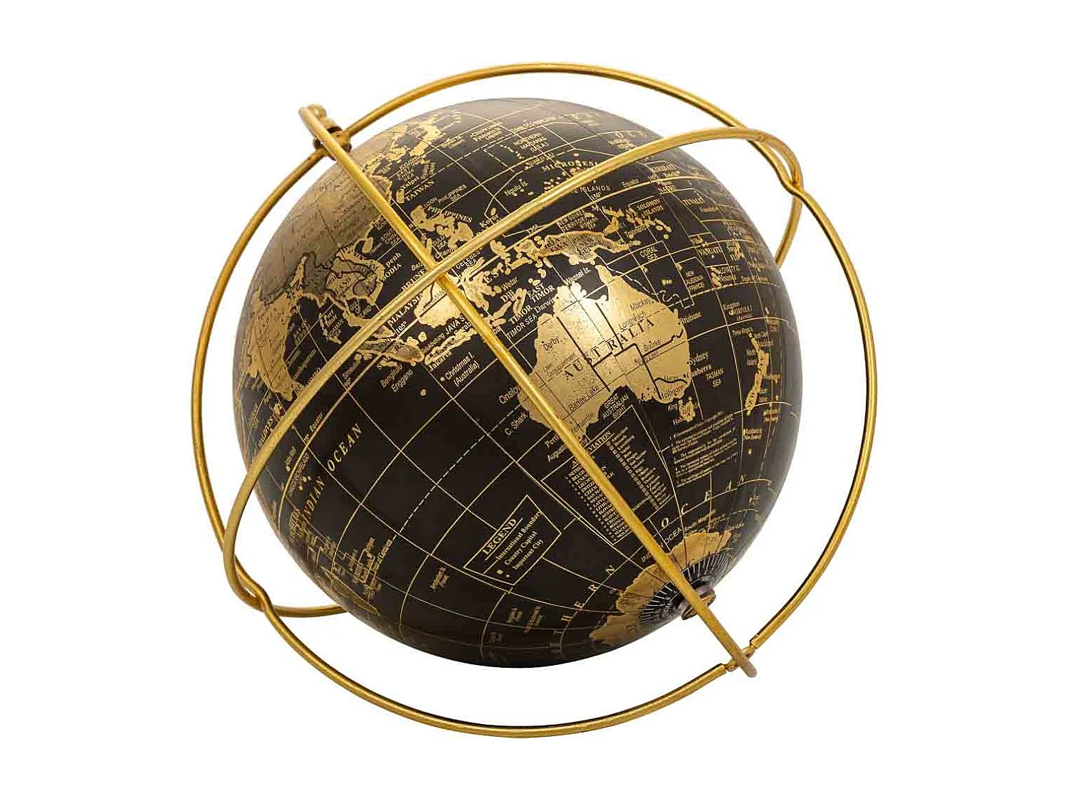 Globo terráqueo d25x25