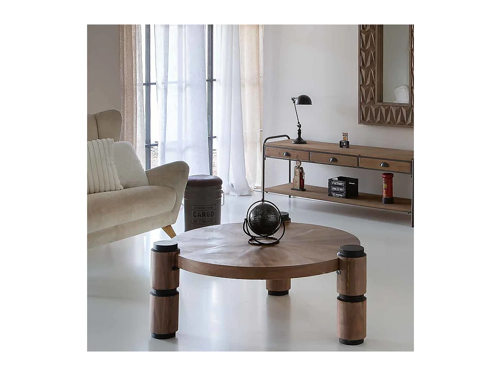 Mappamondo girevole con anello nero d15