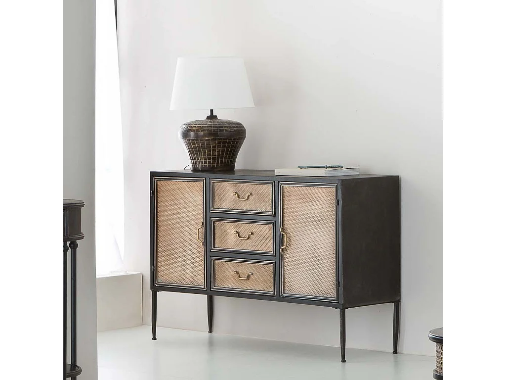 Llave de metal azul 7,5x2x21