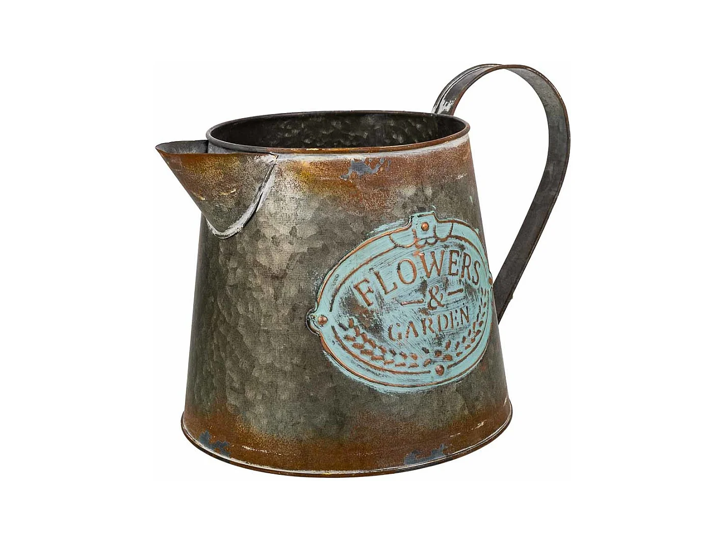 Brocca metallo dorato 26xp17,5x15,5h t:13