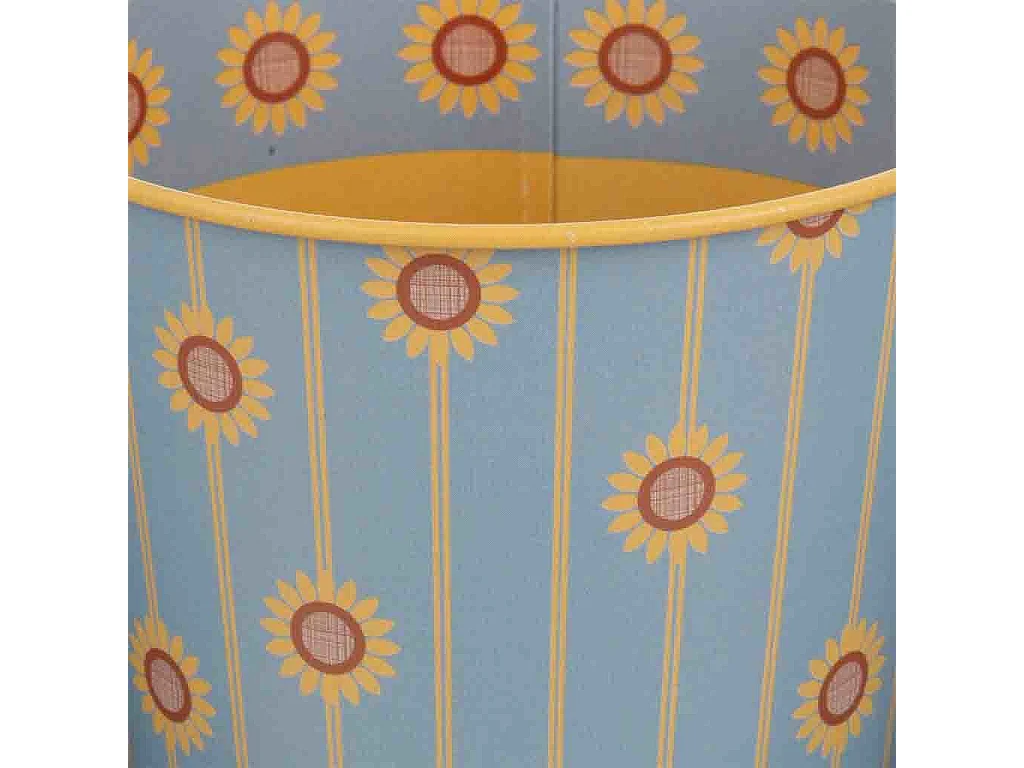 Vassoio e 3 contenitori in metallo grigio