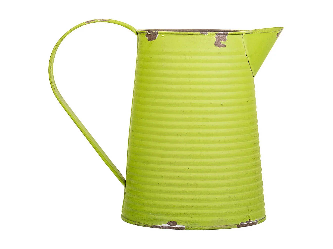 Brocca metallo verde 20xd13x17/18,5h td:10