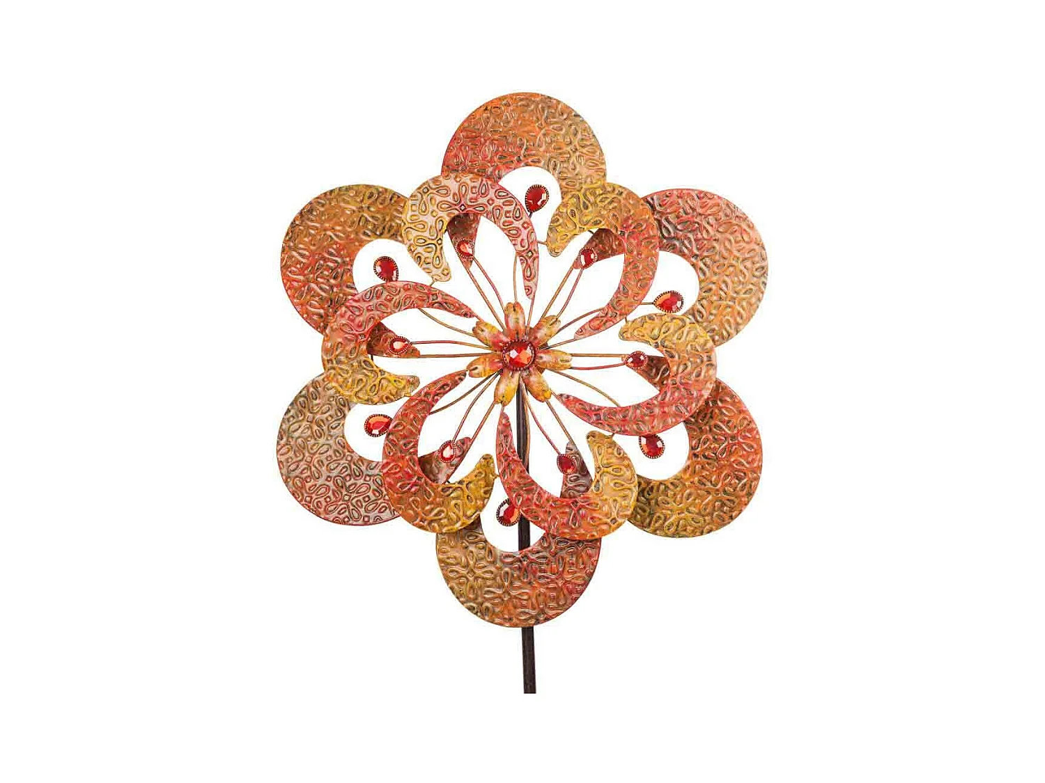 Metalldekorationsblume 50x12x160h cm