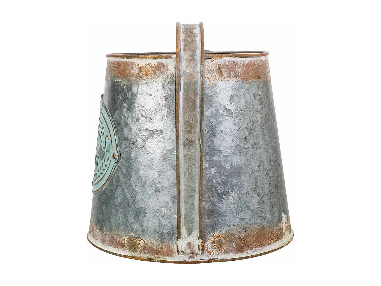 Brocca metallo argentato 26xp17,5x15,5h t:13