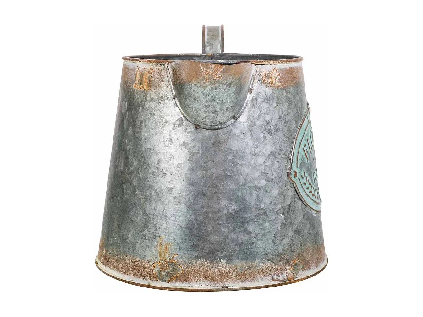 Brocca metallo argentato 26xp17,5x15,5h t:13