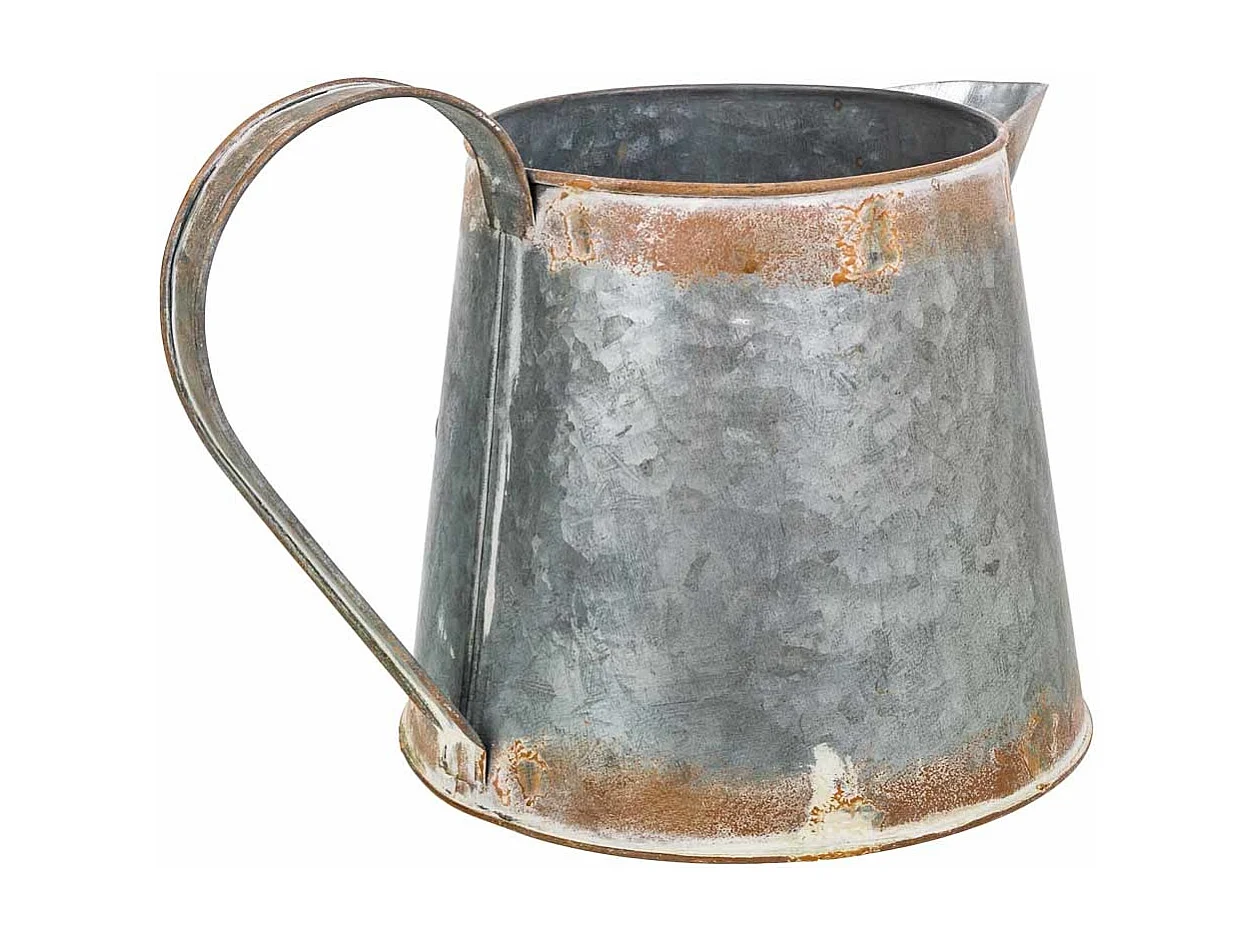 Brocca metallo argentato 26xp17,5x15,5h t:13