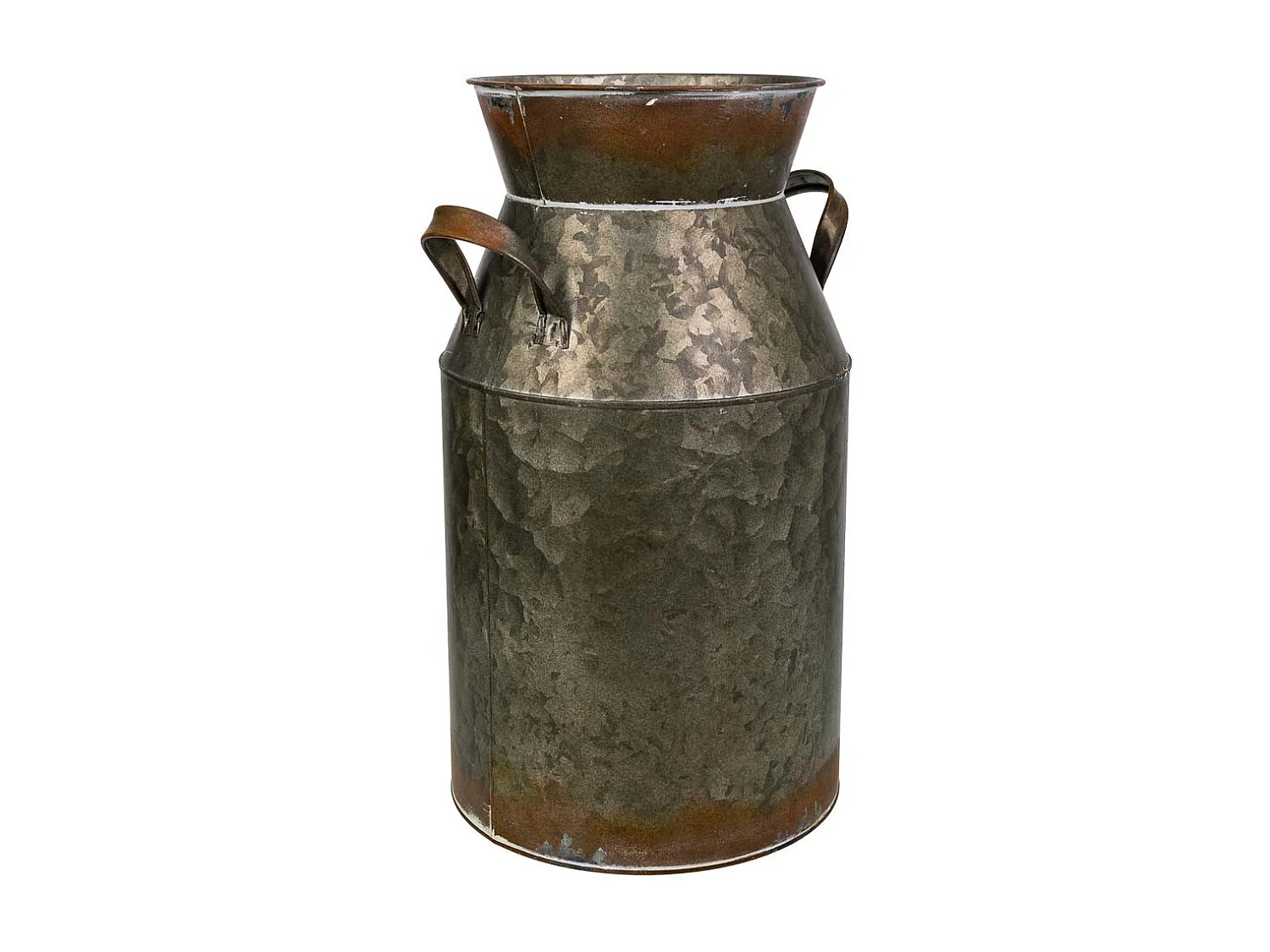 Leiteira em metal dourado 25xd22x39,5 t:18,5cm