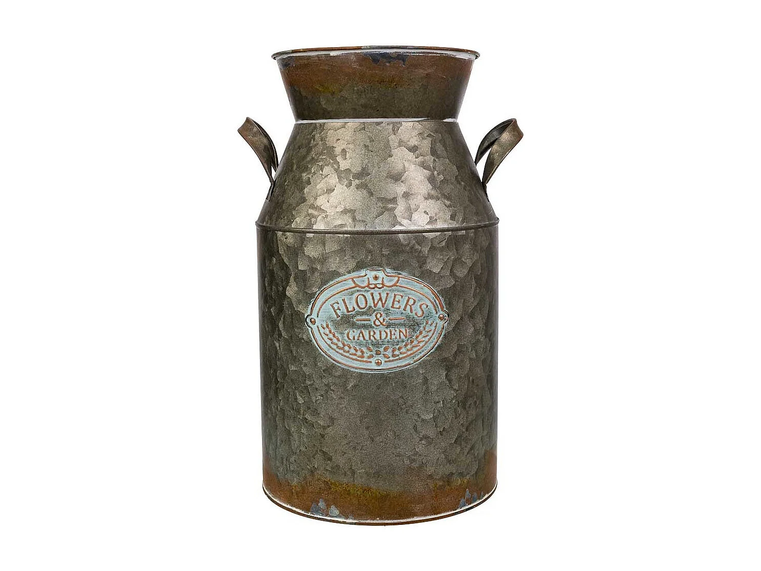 Leiteira em metal dourado 25xd22x39,5 t:18,5cm