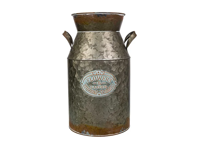 Cruche à lait en métal doré 25xd22x39.5h t:18.5