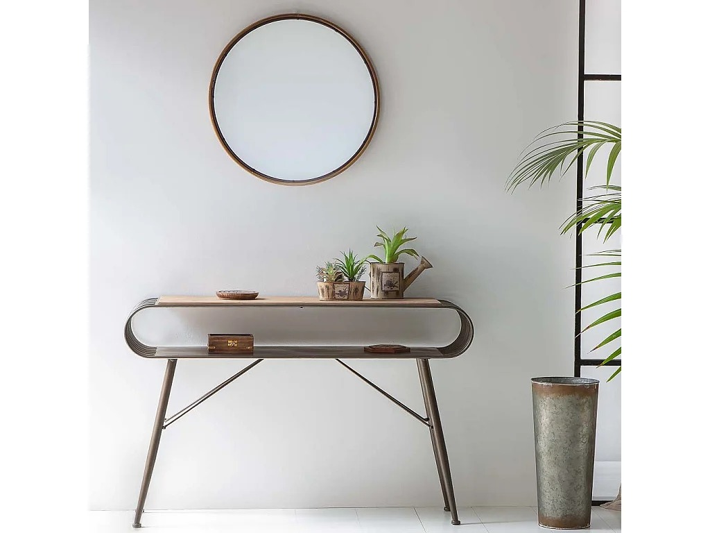 Vaso con pianta artificiale 26,5x11,5x24h