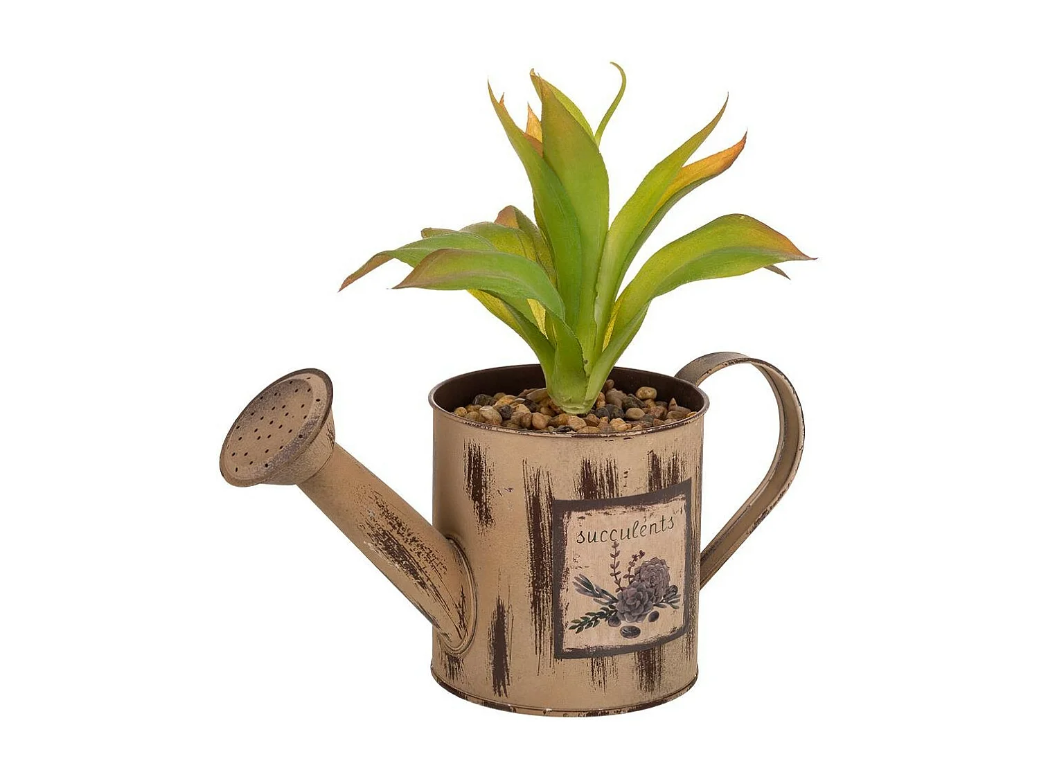 Vaso con pianta artificiale 26,5x11,5x24h