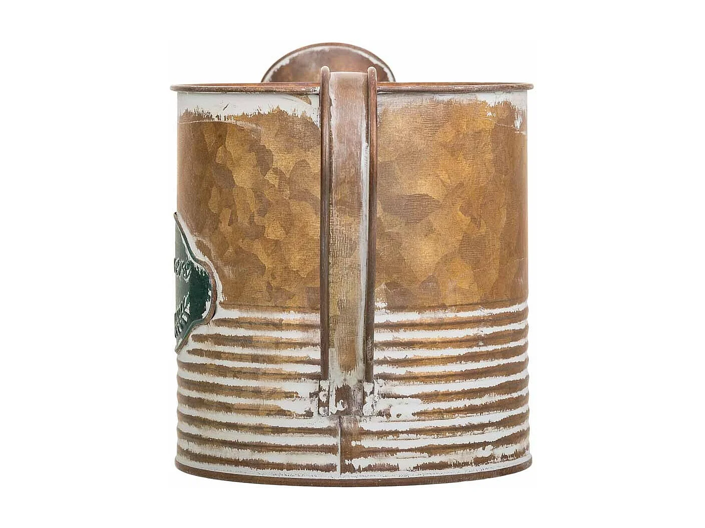 Arrosoir en métal doré 32x12x12.5/14h