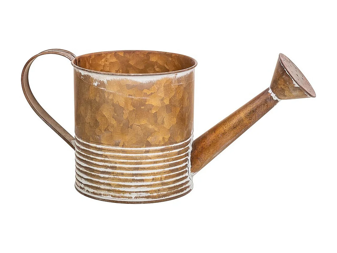 Arrosoir en métal doré 32x12x12.5/14h