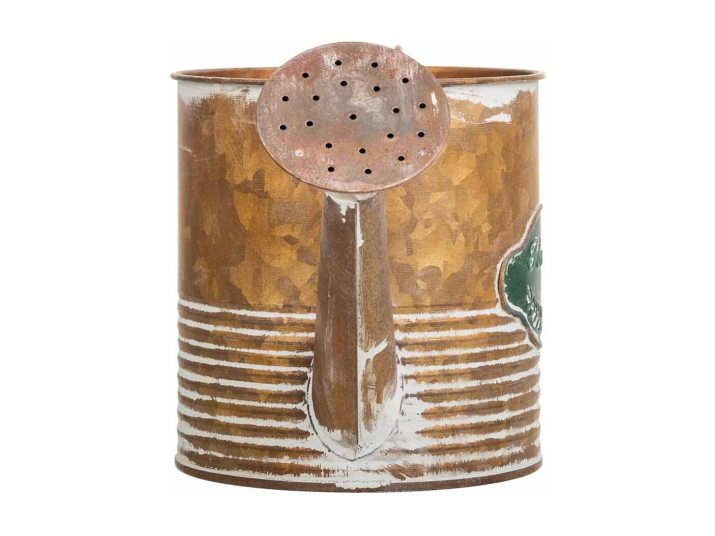 Arrosoir en métal doré 32x12x12.5/14h