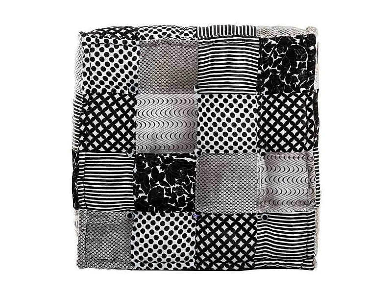 Cuscino da terra grigio 80x80x20h