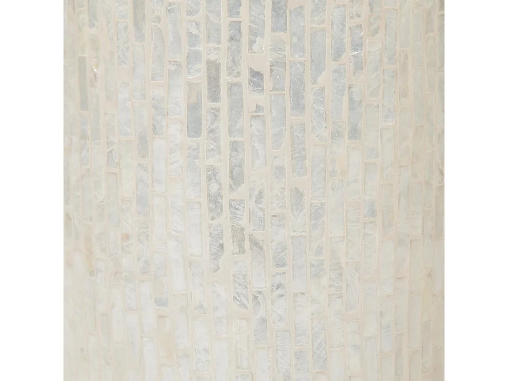 Paragüero redondo de madera acabado en capiz azul 20x20x56