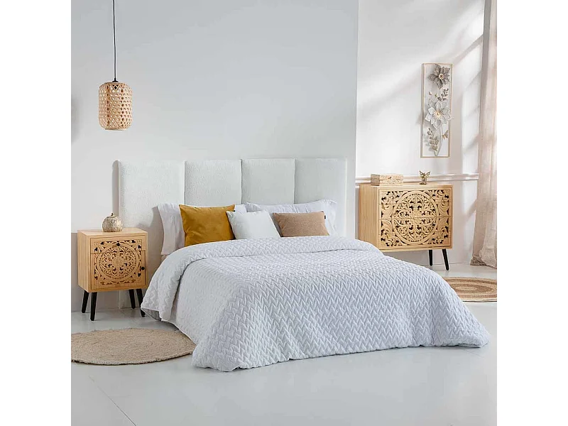 Couchtisch aus braunem Holz, 45x35x60H cm