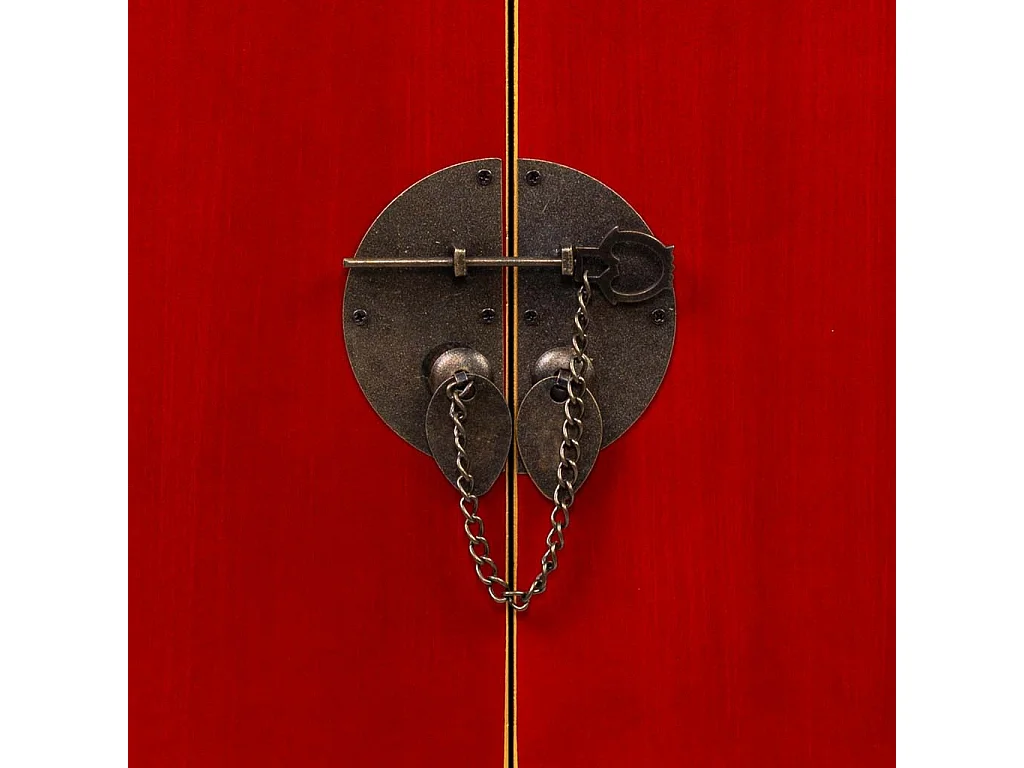 Mesita de noche de madera con 1 cajon y 2 puertas 45x34x66h cm