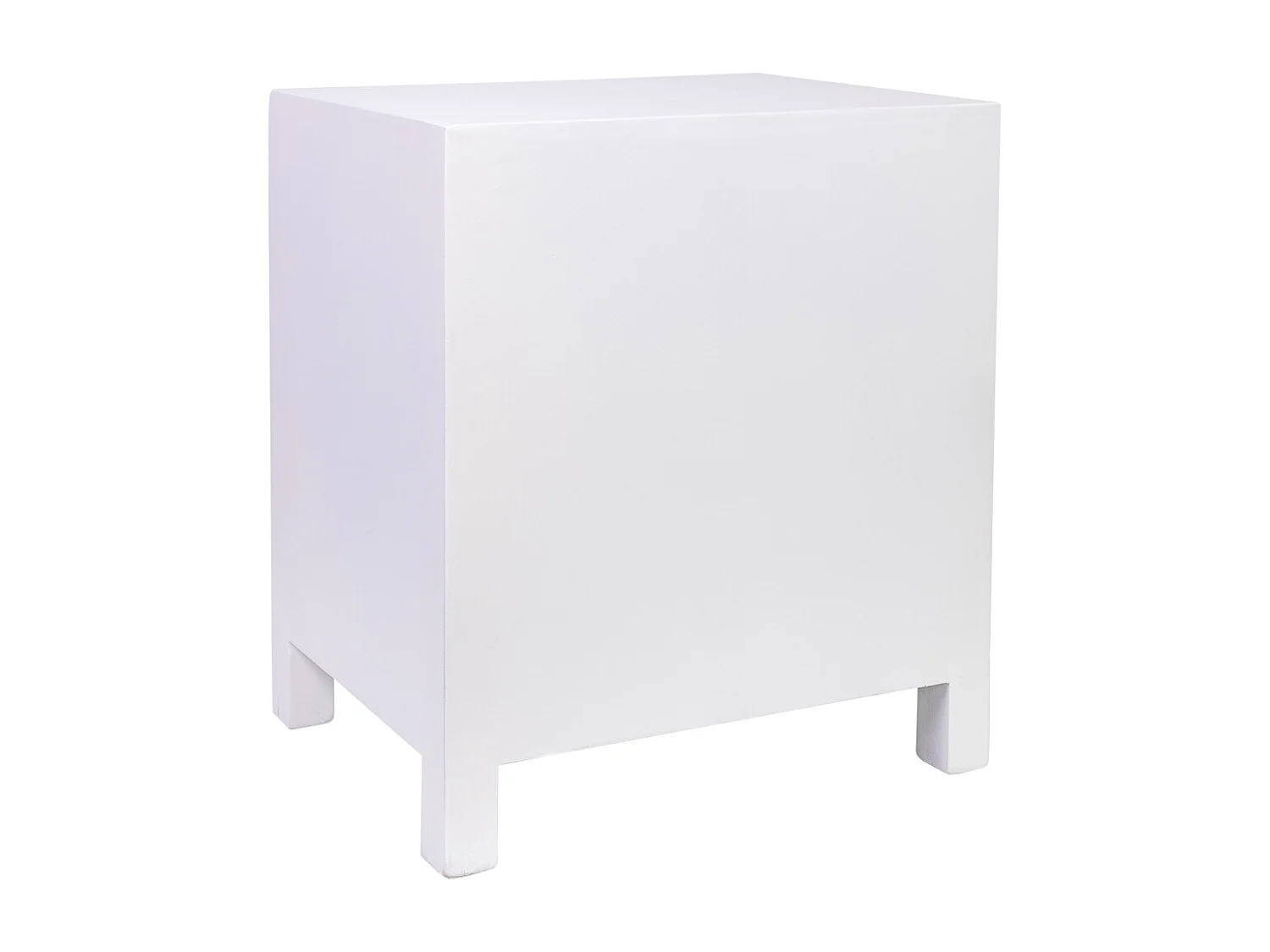 Mesita de noche de madera de 2 cajones 45x34x50,5