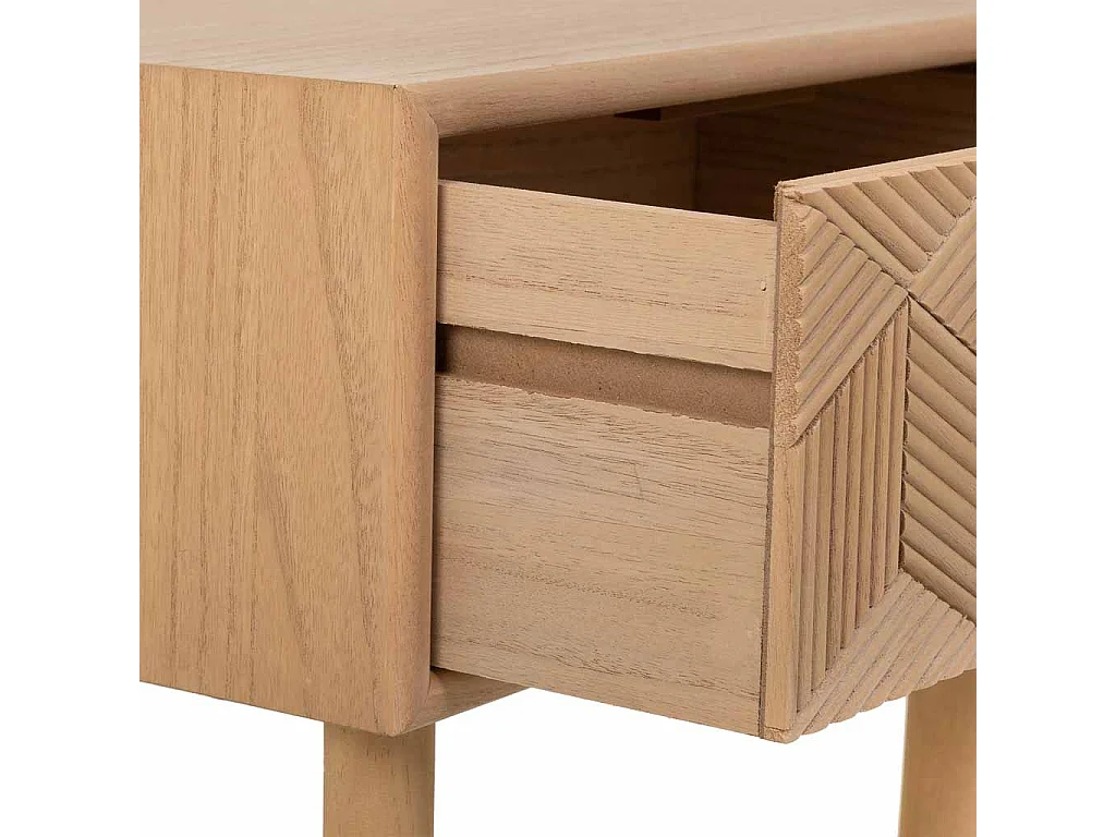 Roter Metallkastentisch 41x41x61