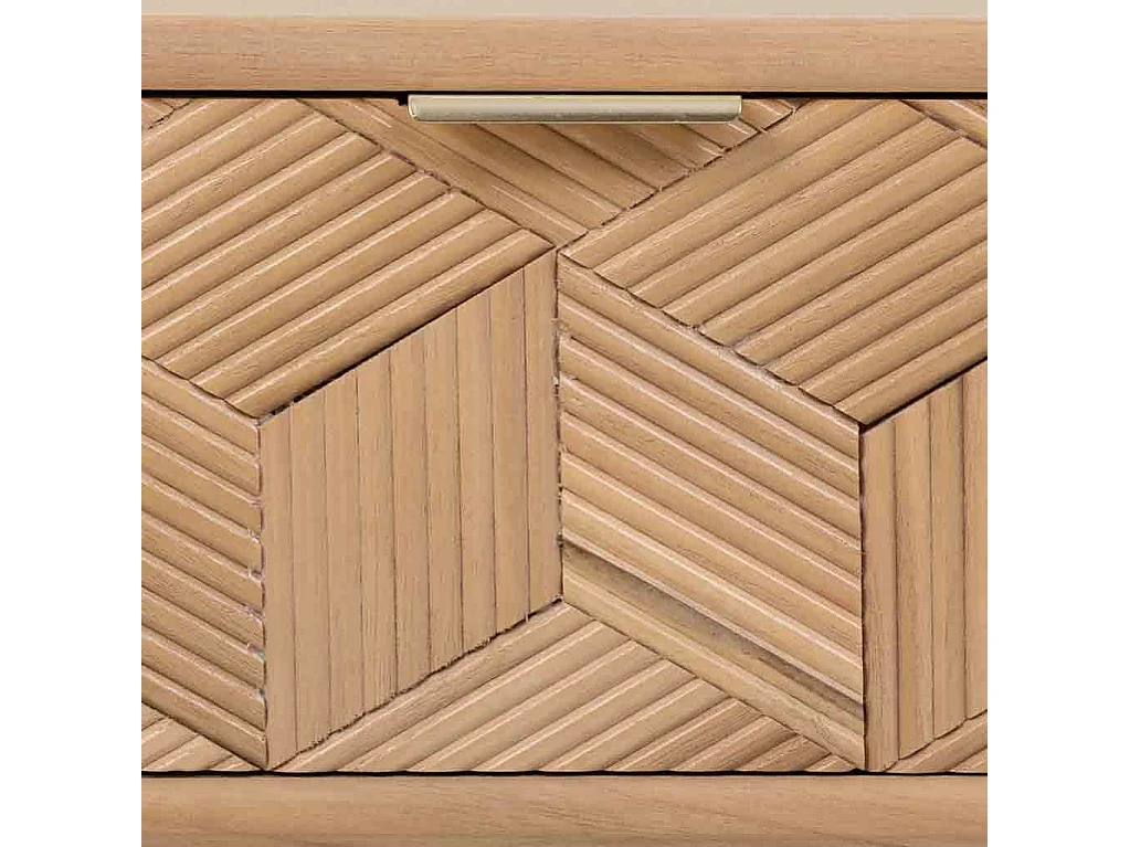 Roter Metallkastentisch 41x41x61