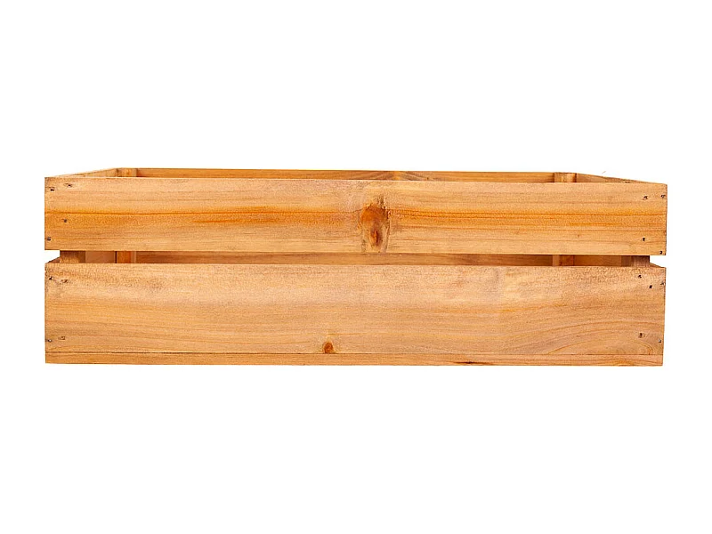 Cajón de madera marrón 39x30x11,5