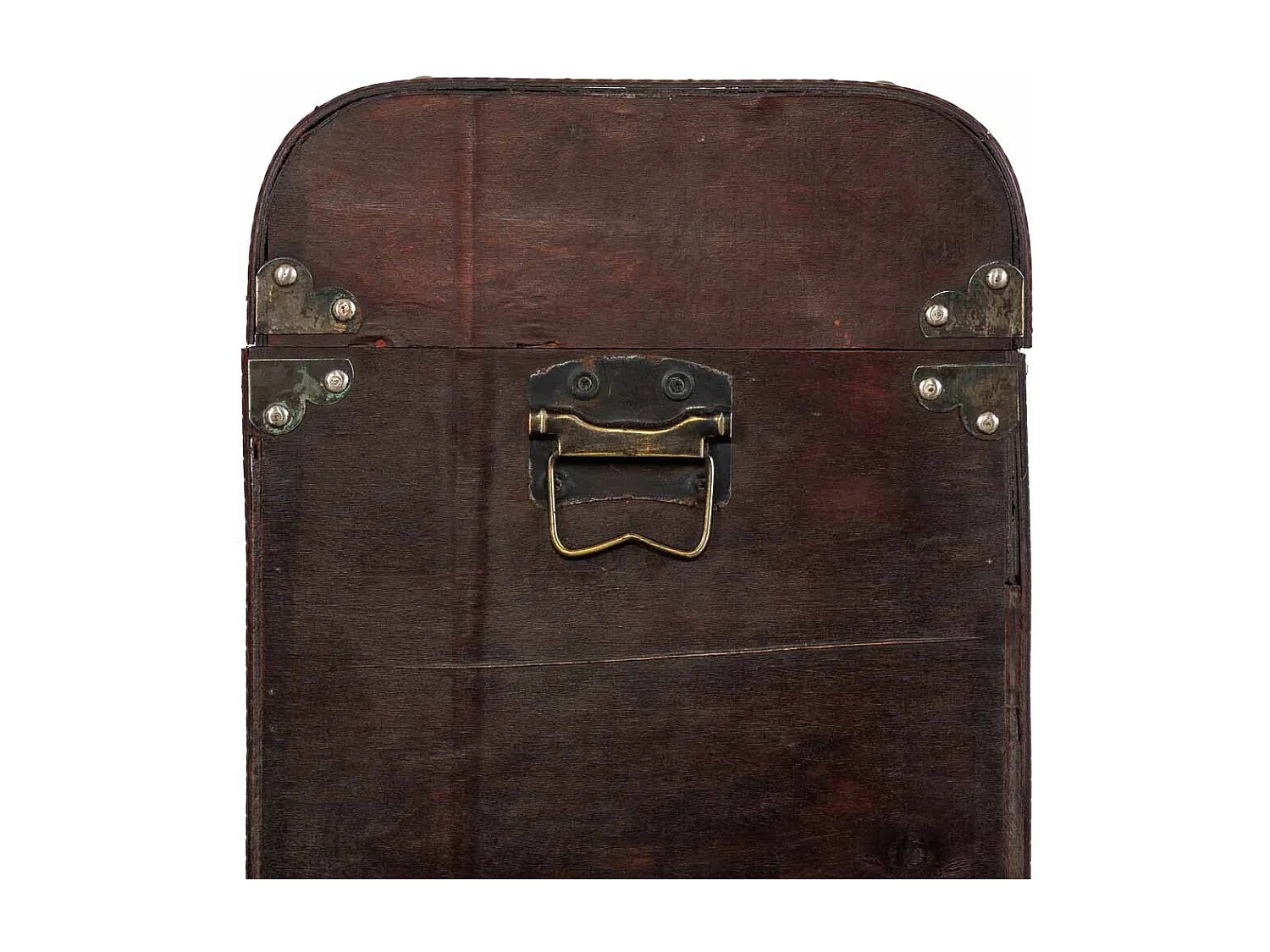 Porta-garrafas em madeira marrom 44x30x85