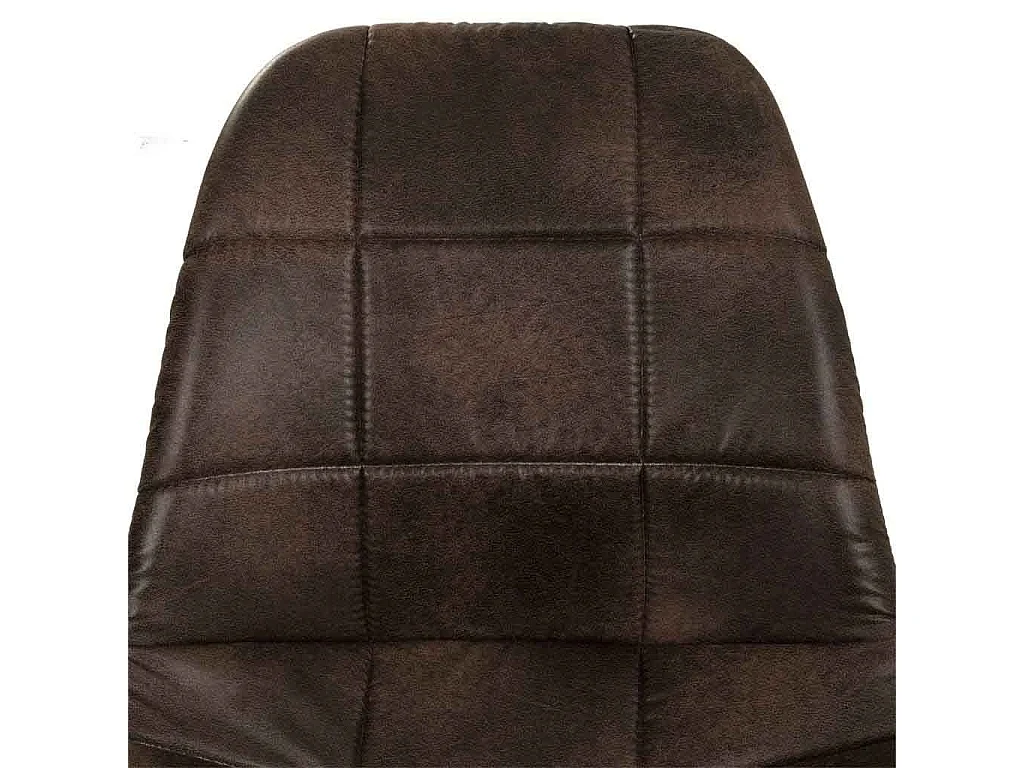 Brauner gepolsterter Stuhl 48x44x47/84h cm
