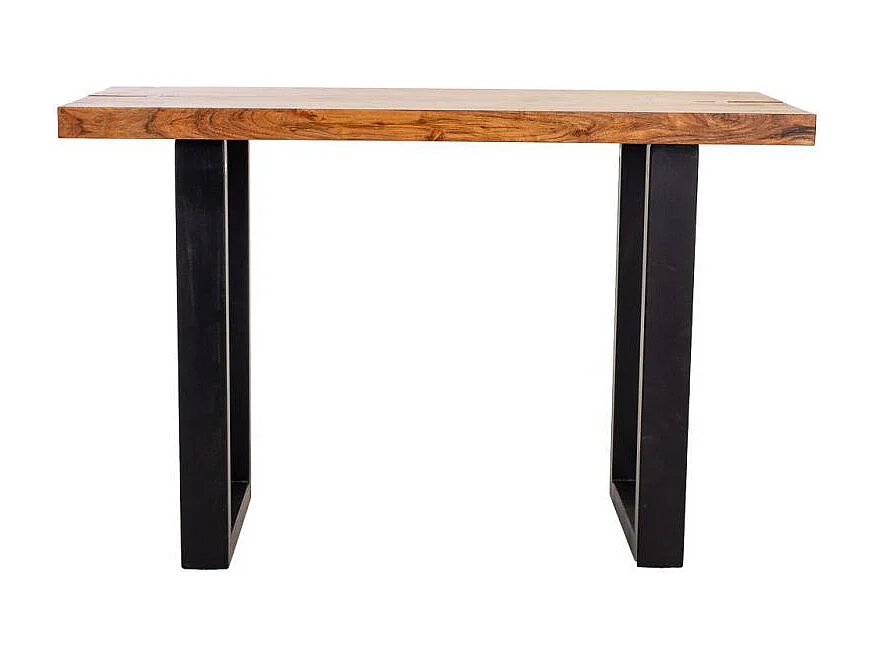 Recibidor De Madera Y Metal