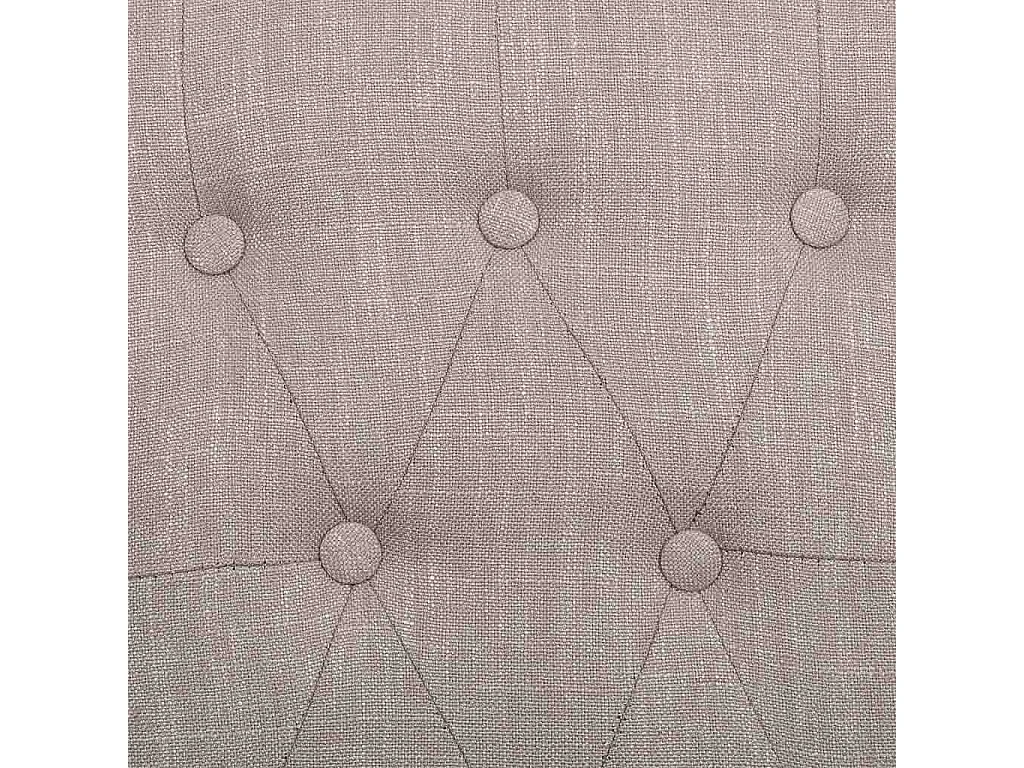 Chaise en bois tapissée gris 44x58x48/107h