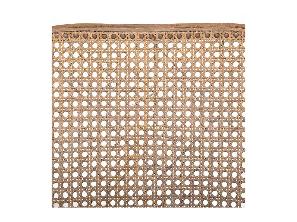 Silla de madera y rejilla marrón 44x40x48/83