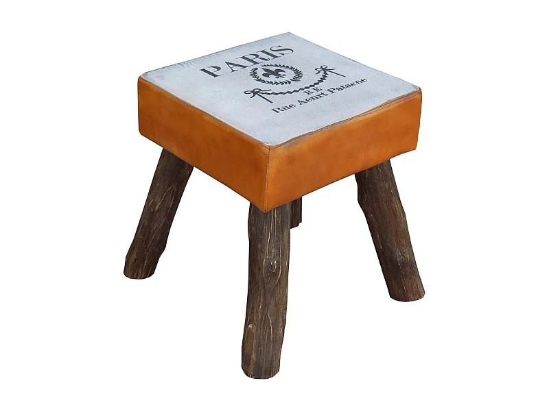 Roter Polypropylenstuhl 54x48x83/48h cm