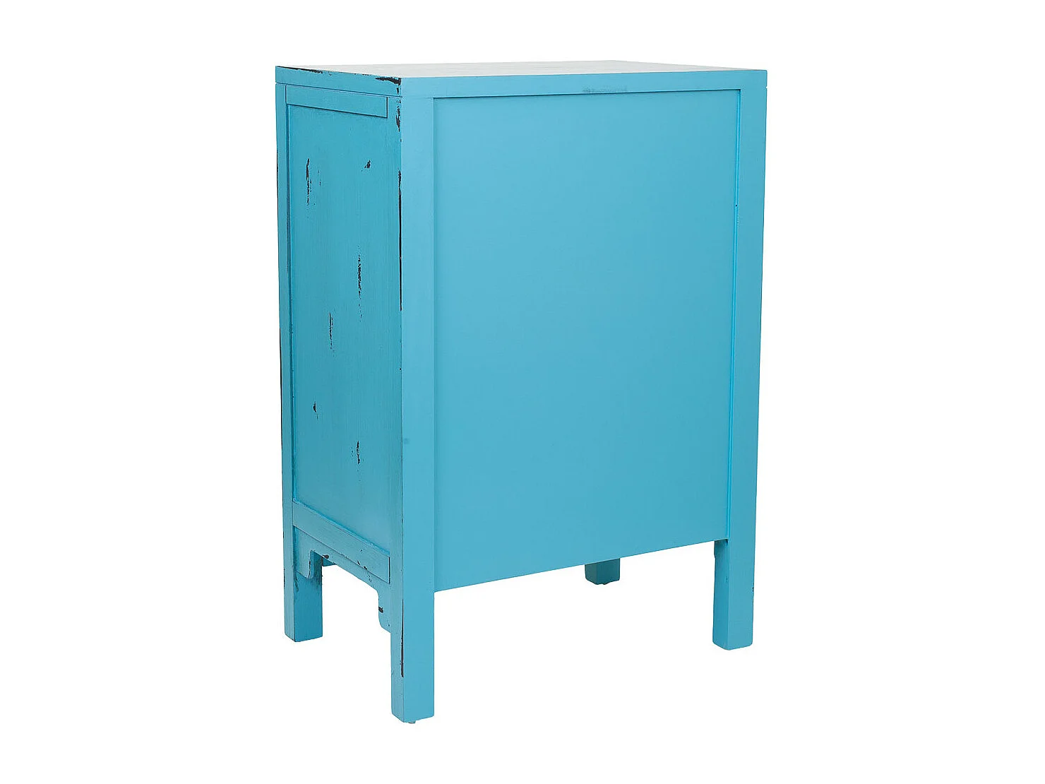 Chaise en métal noir 55x56x96h