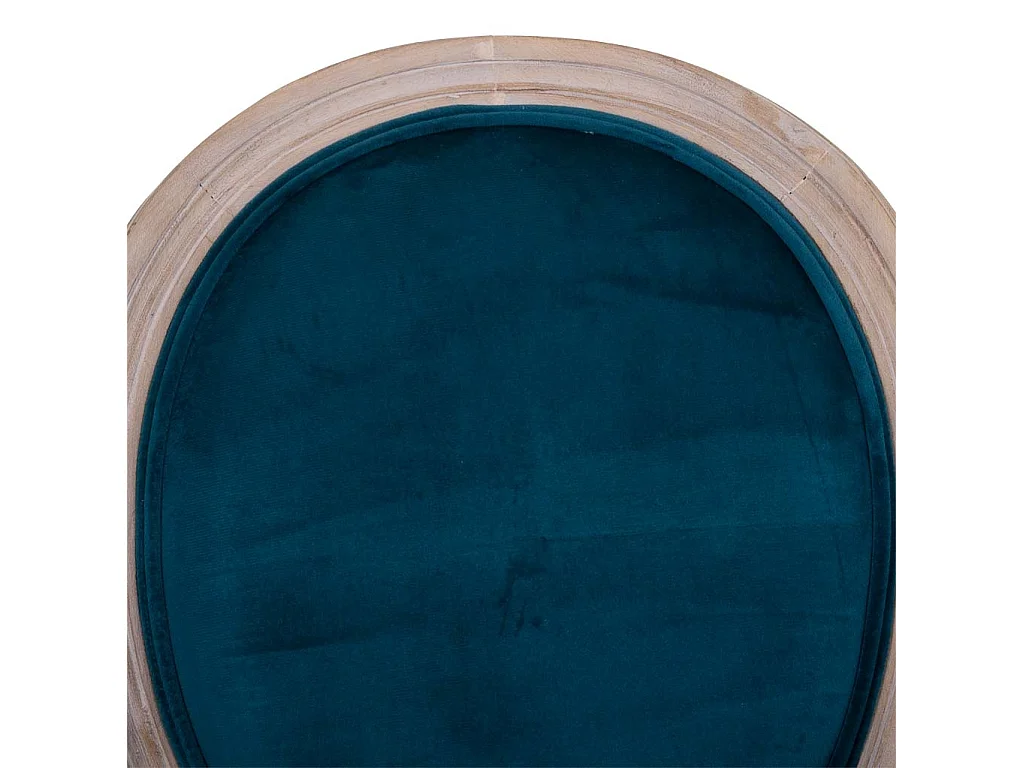 Sedia in legno imbottita grigia 48x46x48/96h