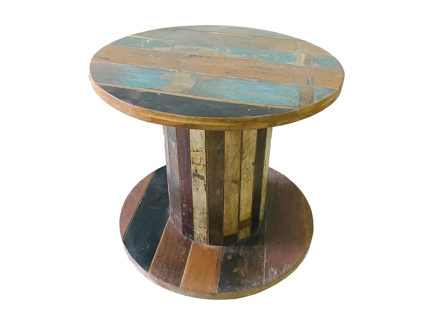 Mesa de madeira marrom 92x92x80