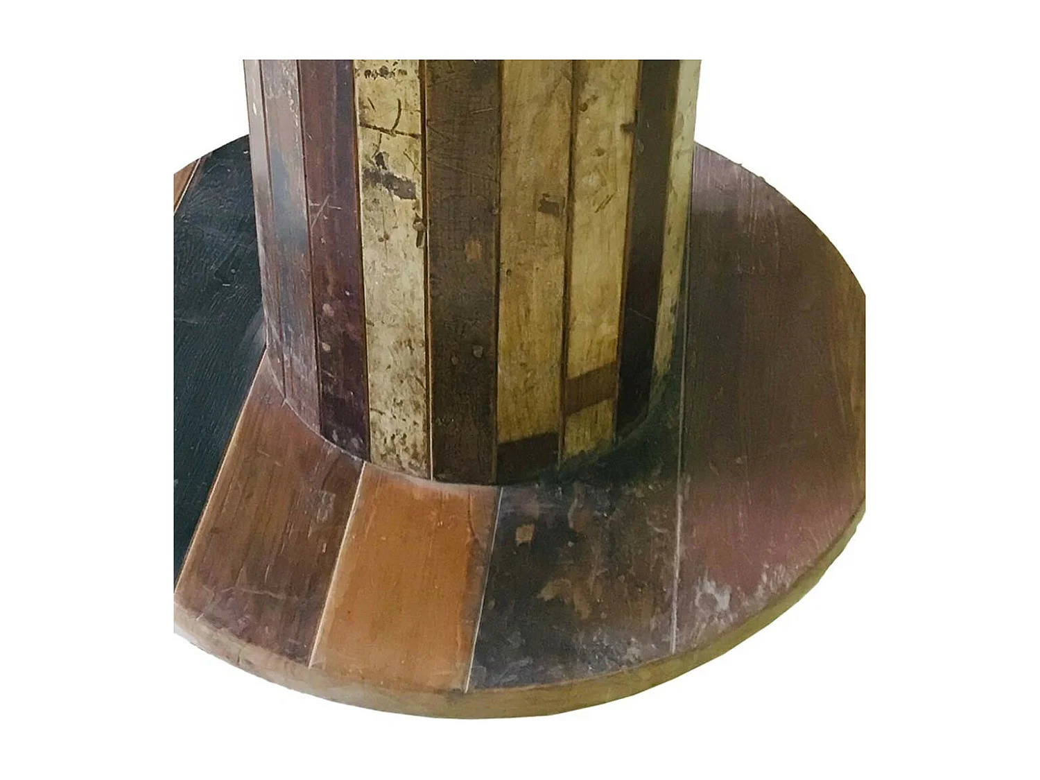 Mesa de madeira marrom 92x92x80