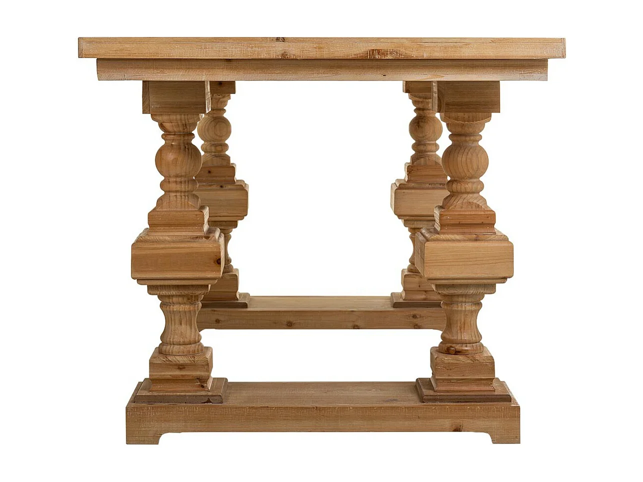 Brauner Wohnzimmertisch aus Holz 180x90x80h cm