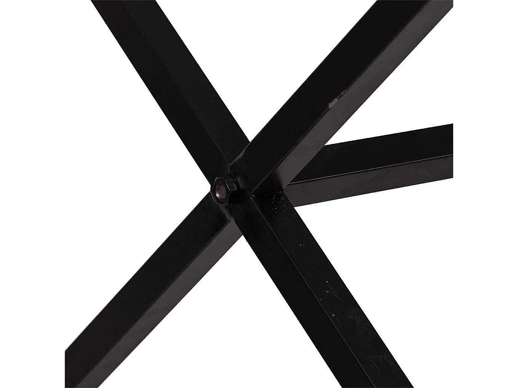 Tavolo in legno e metallo 160x80x80h