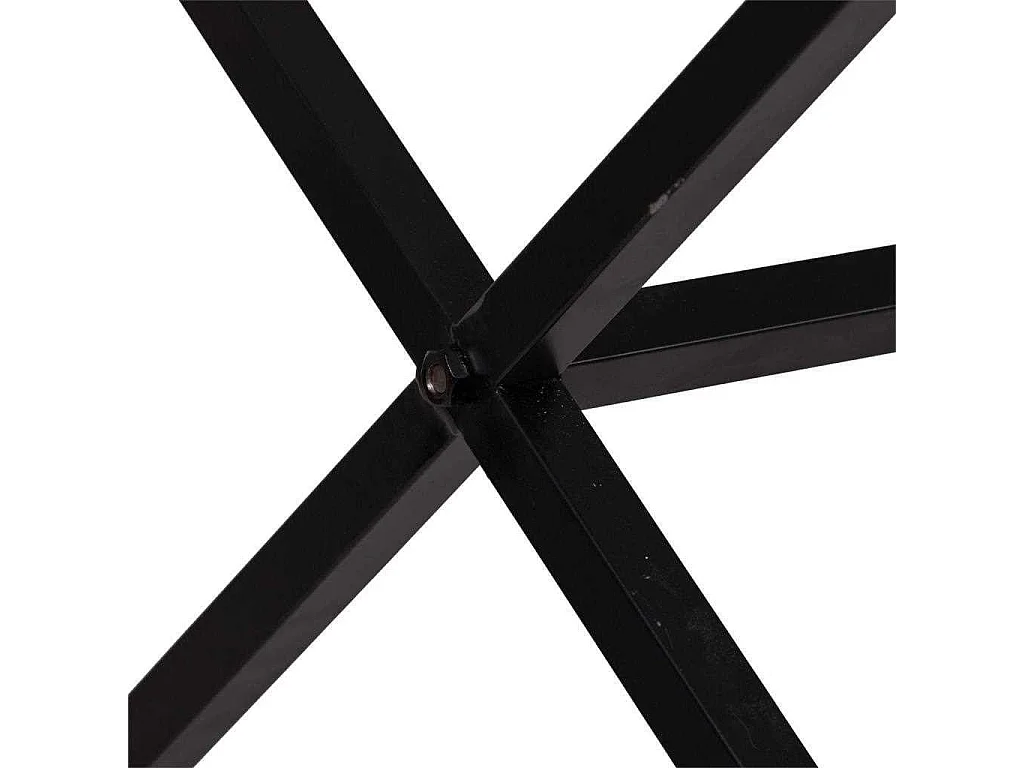 Tavolo in legno e metallo 160x80x80h