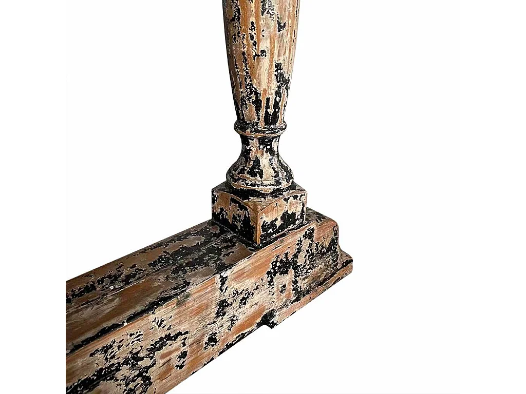 Brauner Holztisch 180x90x80h cm