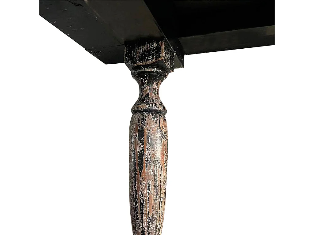 Brauner Holztisch 180x90x80h cm