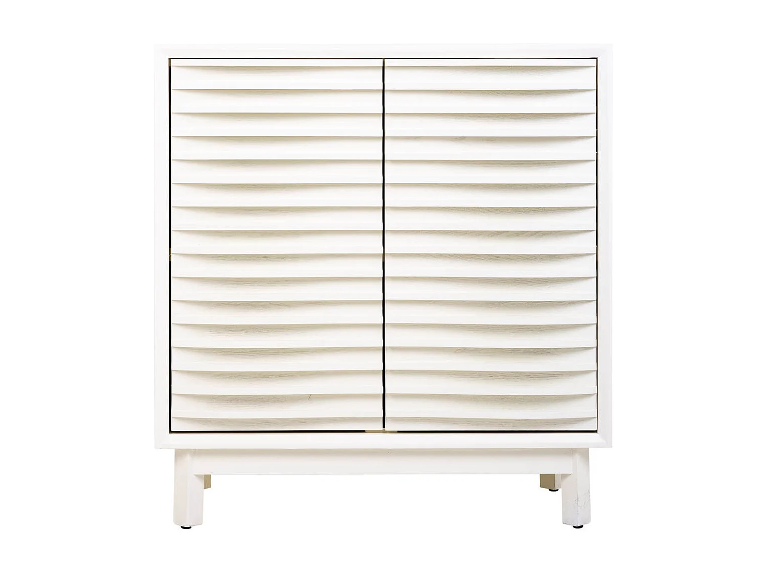 Credenza in legno con 2 porte 85x40x90,5