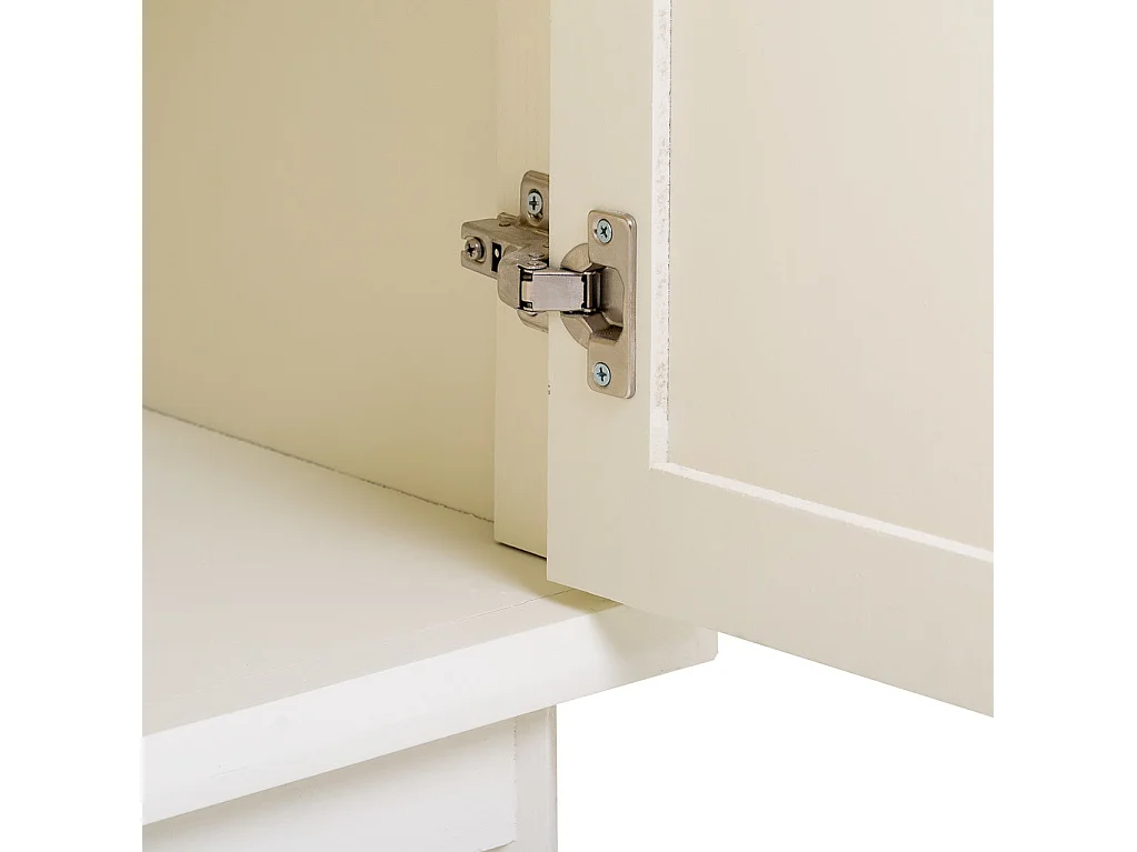 Credenza in legno con 2 porte 85x40x90,5